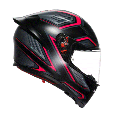 Helmet AGV K1 S SLING MATT BLACK/PINK