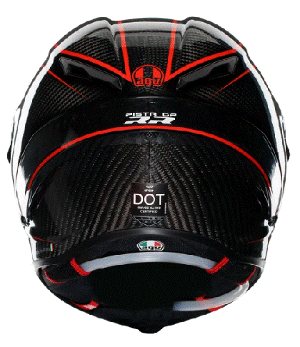 CASCA MOTO AGV PISTA GP RR PERFORMANTE CARBON/RED