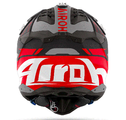 Κράνος AIROH AVIATOR 3 SPIN ΚΟΚΚΙΝΟ ΜΑΤ