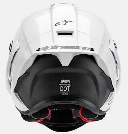 ALPINESTARS Supertech R10 Helmet White/Flat Black