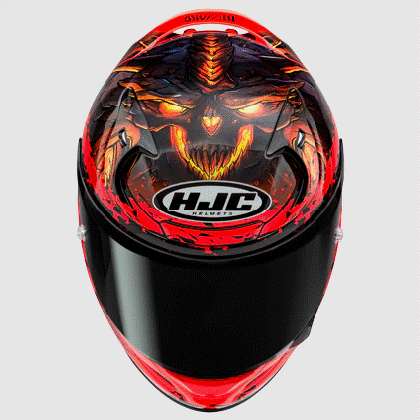 Casca HJC RPHA 12 DIABLO BLIZZARD MC1