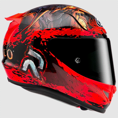 Casca HJC RPHA 12 DIABLO BLIZZARD MC1