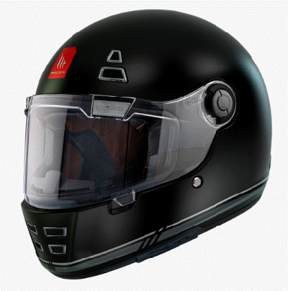 Casca MT JARAMA SV B2 SOLID MAT BLACK