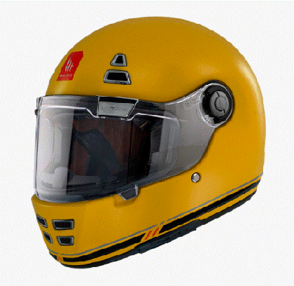 Casca MT JARAMA SV C3 SOLID MAT GALBEN