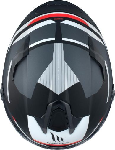 Κράνος MT TARGO S BRITAIN C2 ΜΑΤ ΜΑΥΡΟ/ΓΚΡΙ