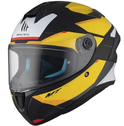 Helmet MT TARGO S KAY B3 MATT BLACK/YELLOW