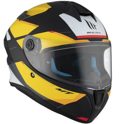 Helmet MT TARGO S KAY B3 MATT BLACK/YELLOW