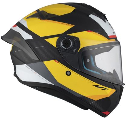 Helmet MT TARGO S KAY B3 MATT BLACK/YELLOW