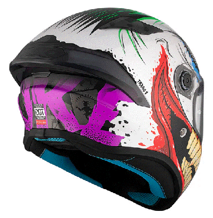 Κράνος MT TARGO S JOKE A5 GLOSS