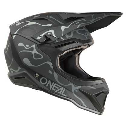 Κράνος O'NEAL 1SERIES SPLASH ΜΑΥΡΟ/ΓΚΡΙ