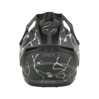 Κράνος O'NEAL 1SERIES SPLASH ΜΑΥΡΟ/ΓΚΡΙ