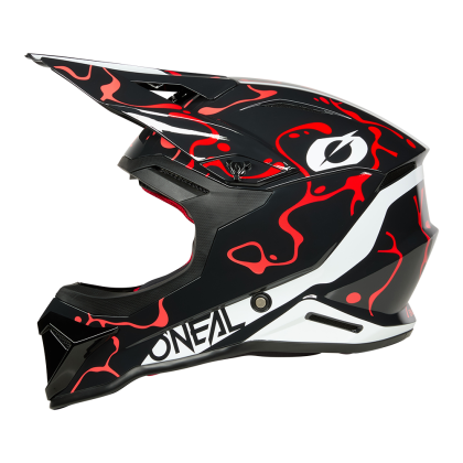Κράνος O'NEAL 1SERIES SPLASH ΜΑΥΡΟ/ΚΟΚΚΙΝΟ