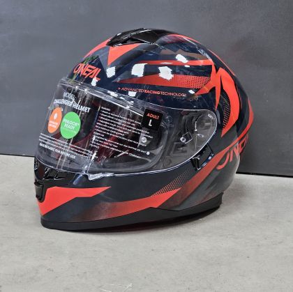 Κράνος O'NEAL CHALLENGER EXO V.22 ΚΟΚΚΙΝΟ/ΜΠΛΕ DEFECT