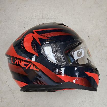 Κράνος O'NEAL CHALLENGER EXO V.22 ΚΟΚΚΙΝΟ/ΜΠΛΕ DEFECT