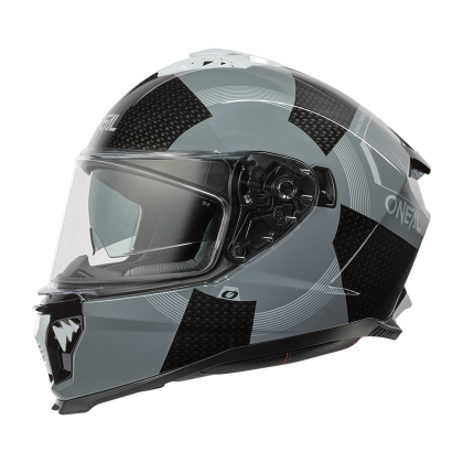 Κράνος O'NEAL CHALLENGER LOOP ΜΑΥΡΟ/ΓΚΡΙ V.26