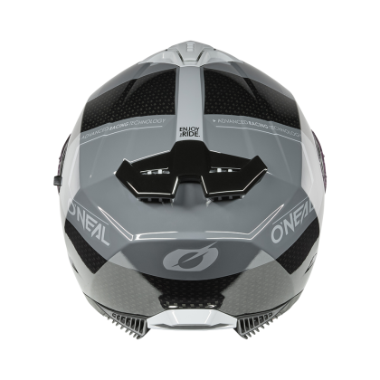 Κράνος O'NEAL CHALLENGER LOOP ΜΑΥΡΟ/ΓΚΡΙ V.26