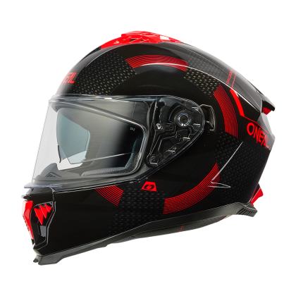 Κράνος O'NEAL CHALLENGER LOOP ΜΑΥΡΟ/ΚΟΚΚΙΝΟ V.26