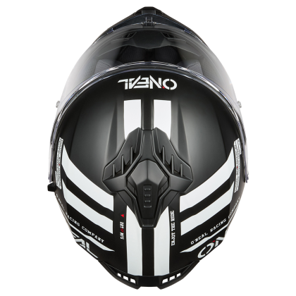 Casca O'NEAL CHALLENGER WARHAWK NEGRU/ALB/ROSU V.25