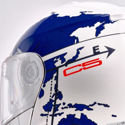 Helmet SCHUBERTH C5 GLOBE BLUE