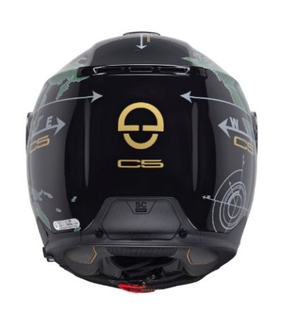 Casca SCHUBERTH C5 GLOBE VERDE