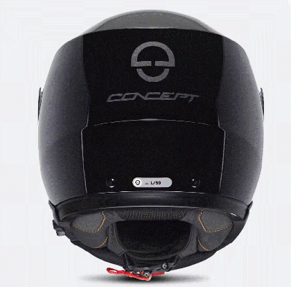 Casca SCHUBERTH CONCEPT BLACK GLOSS