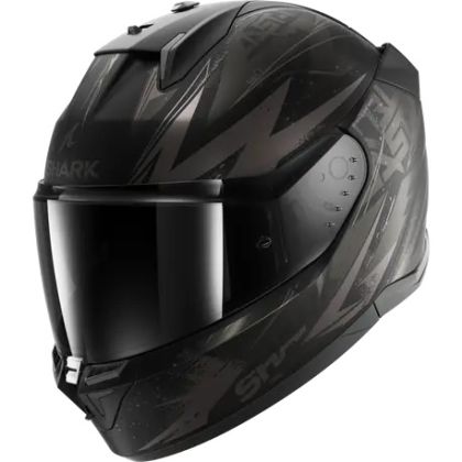 Helmet SHARK D-SKWAL 3 BLAST-R MATT BLACK/GREY