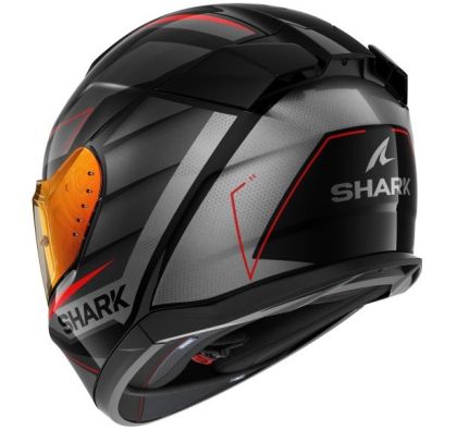 Helmet SHARK D-SKWAL 3 SIZLER BLACK/GREY/RED