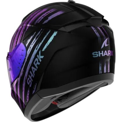Casca SHARK RIDILL 2 ASSYA GLOSS BLACK/VIOLET