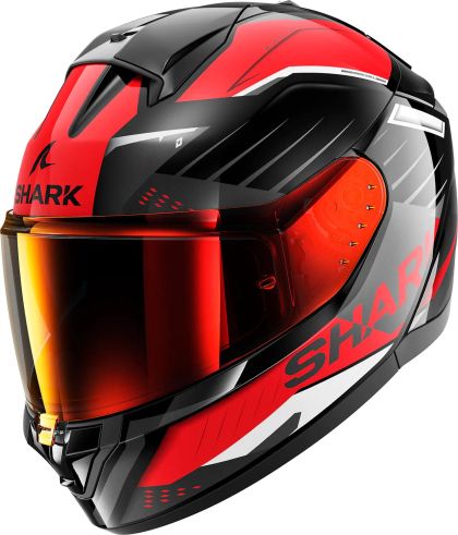 Κράνος SHARK RIDILL 2 BERSEK ΜΑΥΡΟ/ΛΕΥΚΟ/ΚΟΚΚΙΝΟ