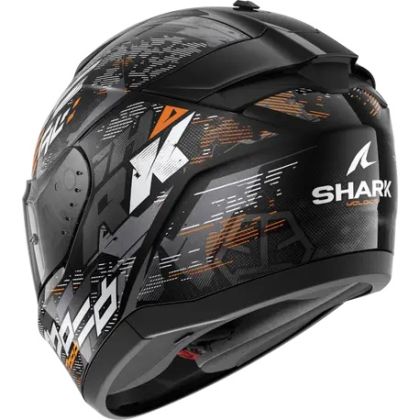 Каска SHARK RIDILL 2 MOLOKAI GLOSS BLACK/GRAY/ORANGE
