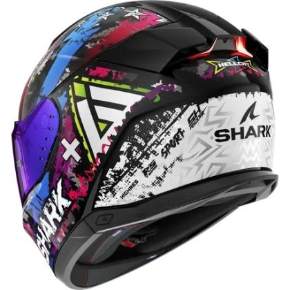 SHARK SKWAL i3 HELLCAT RAINBOW helmet