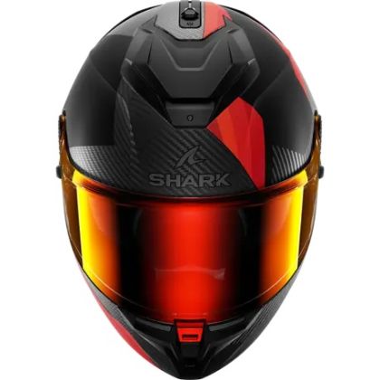 Каска SHARK SPARTAN GT PRO DOKHTA CARBON MATT BLACK/RED