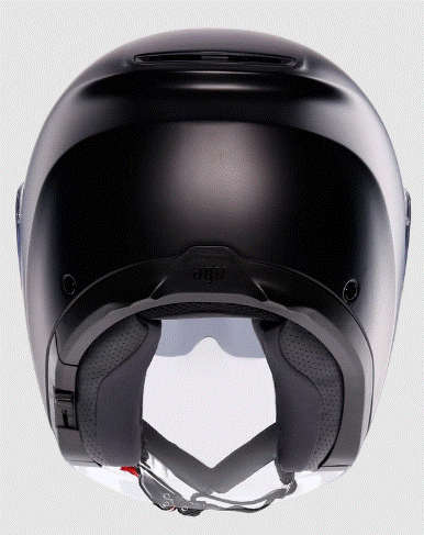 Κράνος σκούτερ AGV IRIDES BLACK ΜΑΤ