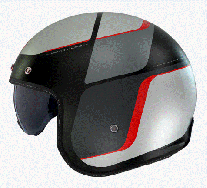 Κράνος σκούτερ MT LE MANS 2 S SV LUTHER B15 ΜΑΤ