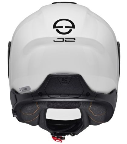 Κράνος σκούτερ SCHUBERTH J2 GLOSSY WHITE