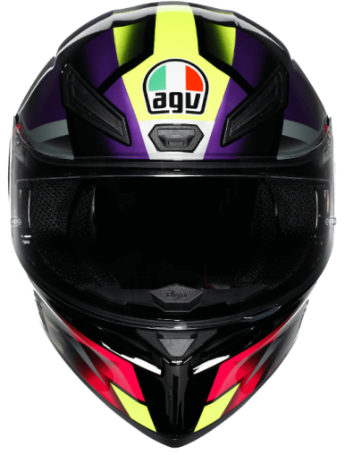 Каска K1 S E2206 - FASTLAP BLACK/PURPLE/PINK