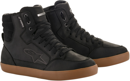 Adidași ALPINESTARS J-6 Black/Gum WATERPROOF