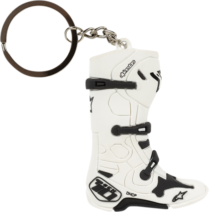 Keychain ALPINESTARS NEW TECH 10 WHITE
