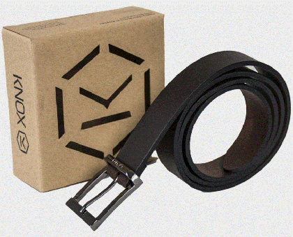 Curea din piele KNOX JEAN BROWN