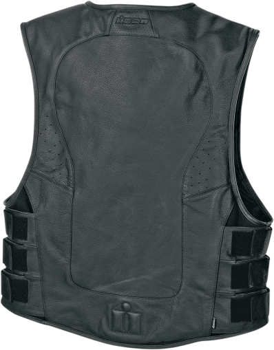 ICON Regulator™ D30® Leather Motorcycle Vest