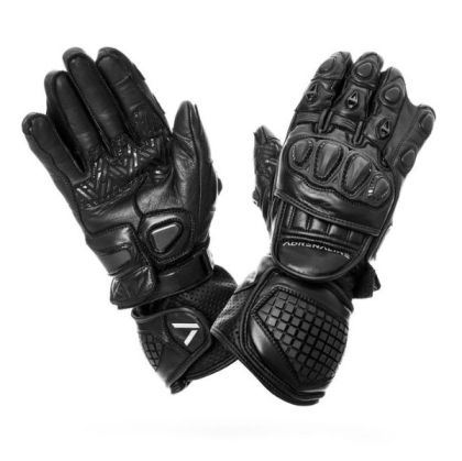 Mănuși de piele ADRENALINE LYNX BLACK