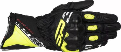 ALPINESTARS SP-3 ΔΕΡΜΑΤΙΝΑ ΓΑΝΤΙΑ BLK/FLUO YEL/WHT