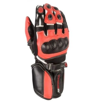 LEATHER GLOVES NITRO NG-101 RED
