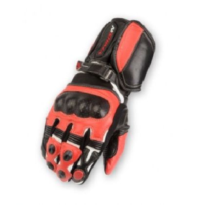 LEATHER GLOVES NITRO NG-101 RED
