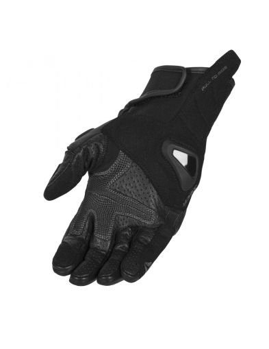 Leather gloves SECA SUMMER SHORT II BLACK