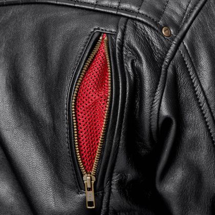 Geacă moto din piele ADRENALINE BOSTON