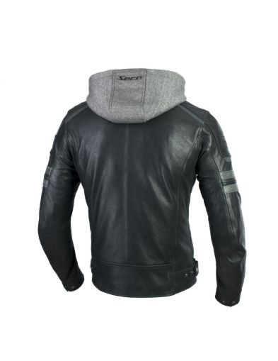 Geaca de piele pentru motociclete SECA HORNET II BLACK