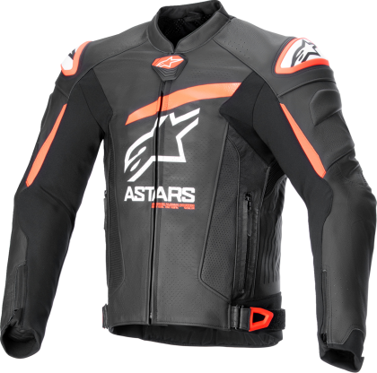 Leather jacket ALPINESTARS GP PLUS R V4 Airflow BLACK/RED