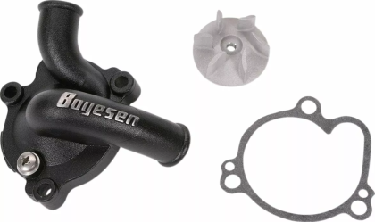Water pump cover and impeller kit BOYESEN COVER/IMP WAT PUMP KX Black