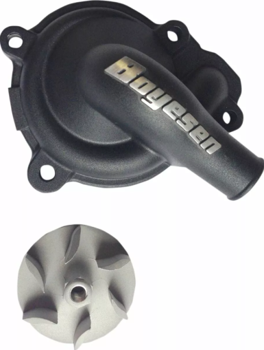 Комплект капак на водната помпа и работно колело BOYESEN COVER/IMP WATPUMP CAN-AM Black